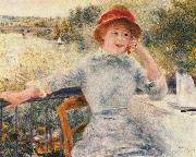 Pierre-Auguste Renoir Portrat der Alphonsine Fournaise Spain oil painting artist